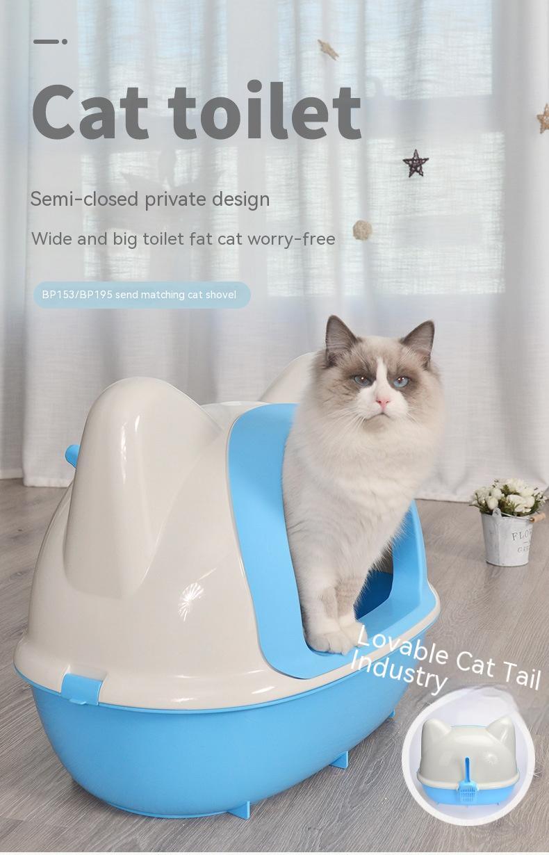 Cat Head Toilet Litter Box