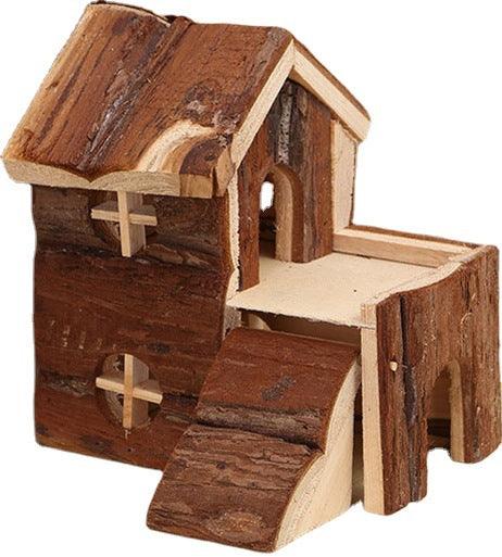 Hamster Solid Wood Luxury Villa Log House