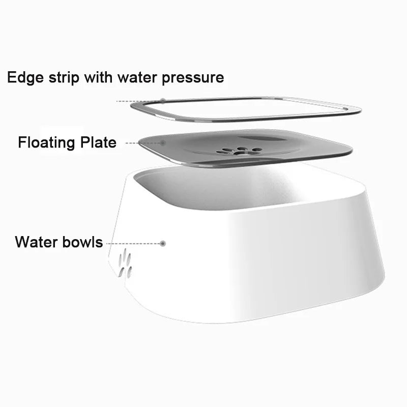 FlowGuard Slow Drink Dog Bowl